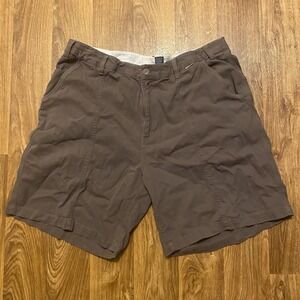 Vintage Authentic Big Dogs‎ Cargo Shorts Brown Adult Size Large